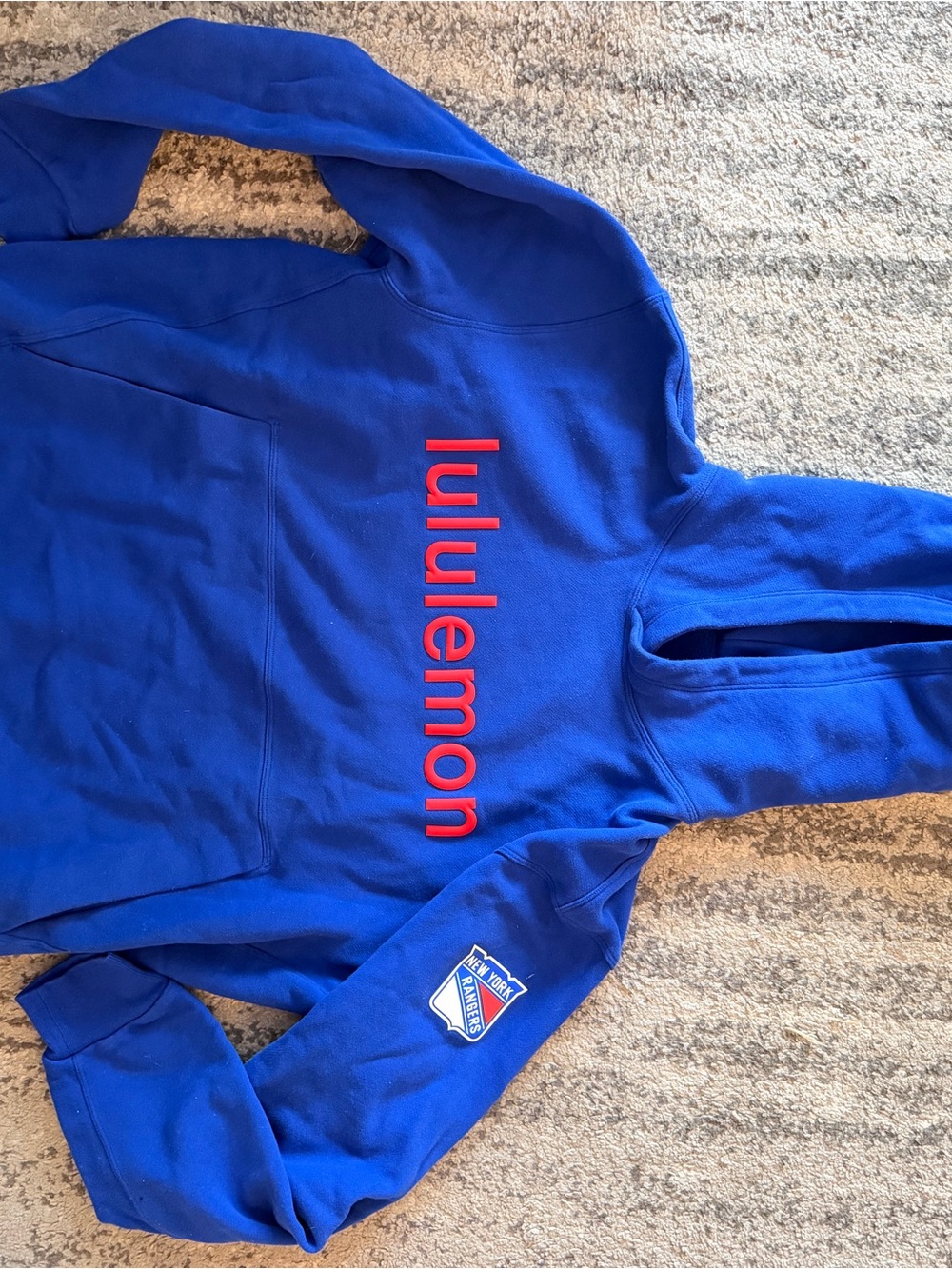 New York Rangers lululemon Steady State Pullover Hoodie - College Cobalt